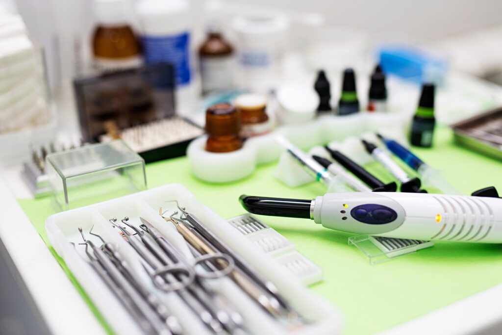 Dental clinical supplies and instruments used in DSO formulary management